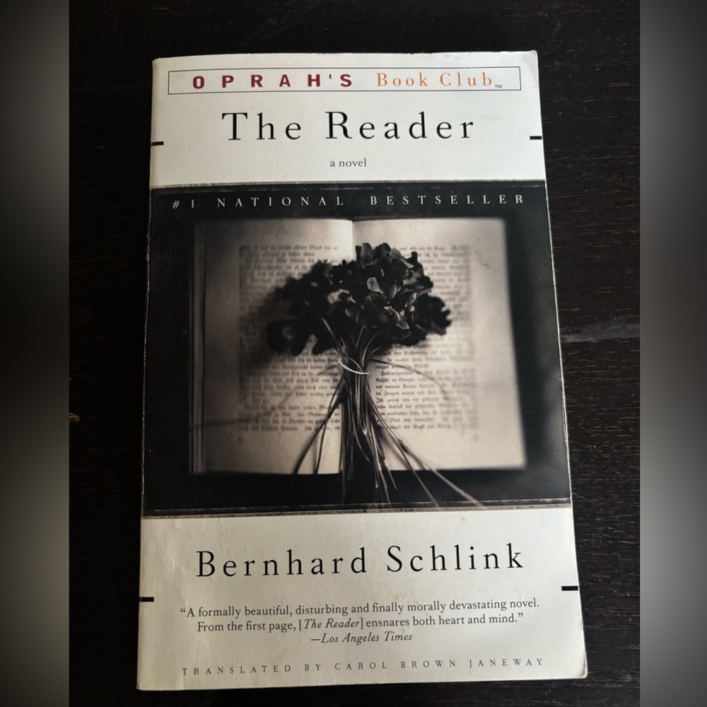 3/$20 The Reader by Bernhard Schlink paperback